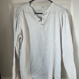 Lucky Brand White Men's Shirt- size large